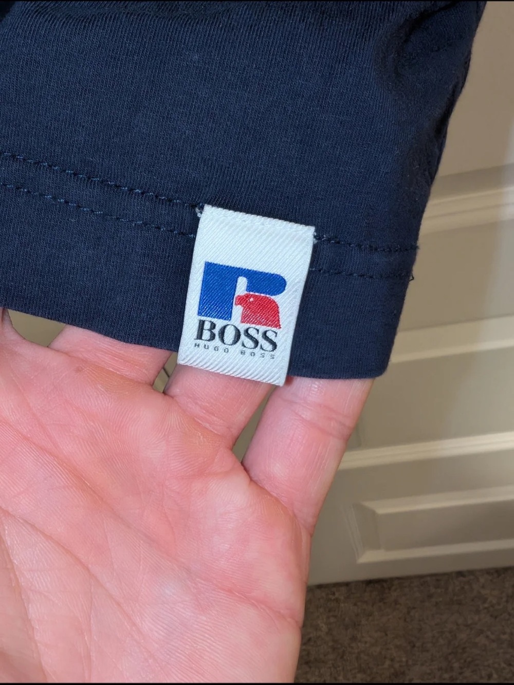Hugo Boss x Russell athletic grey shirt - Picture 2 of 4